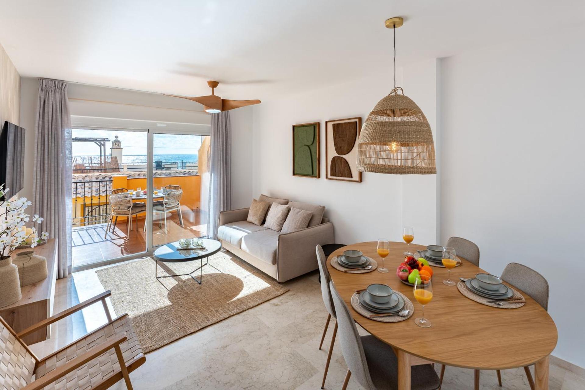 Horizon Del Mar, 2Bd Terrace, Sea View & Pool & Parking Apartment Benalmadena Luaran gambar