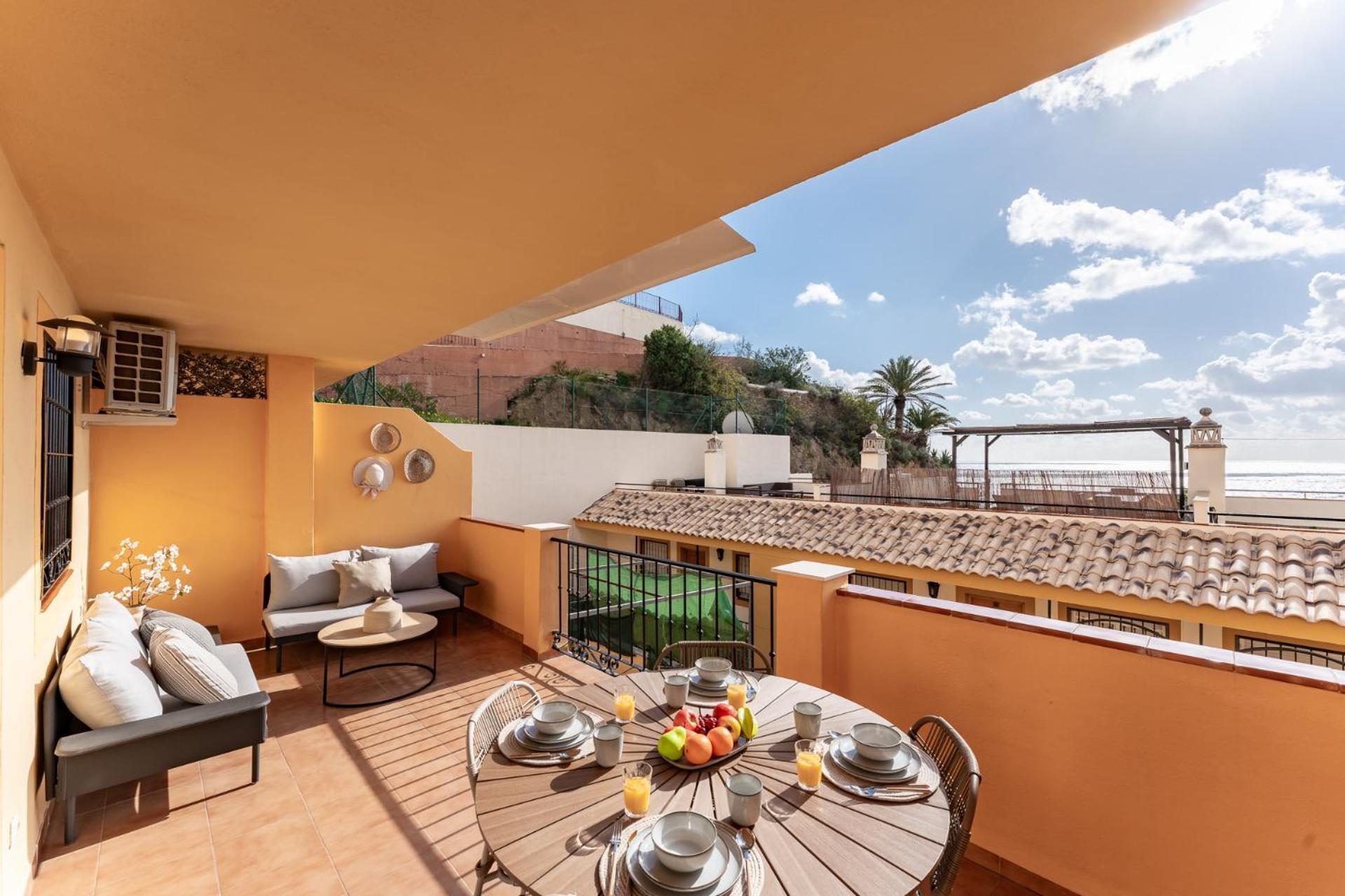 Horizon Del Mar, 2Bd Terrace, Sea View & Pool & Parking Apartment Benalmadena Luaran gambar
